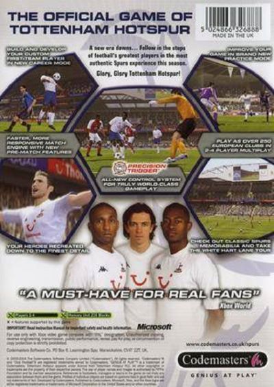 Club Football 2005 [Tottenham Hotspur] (Europe)